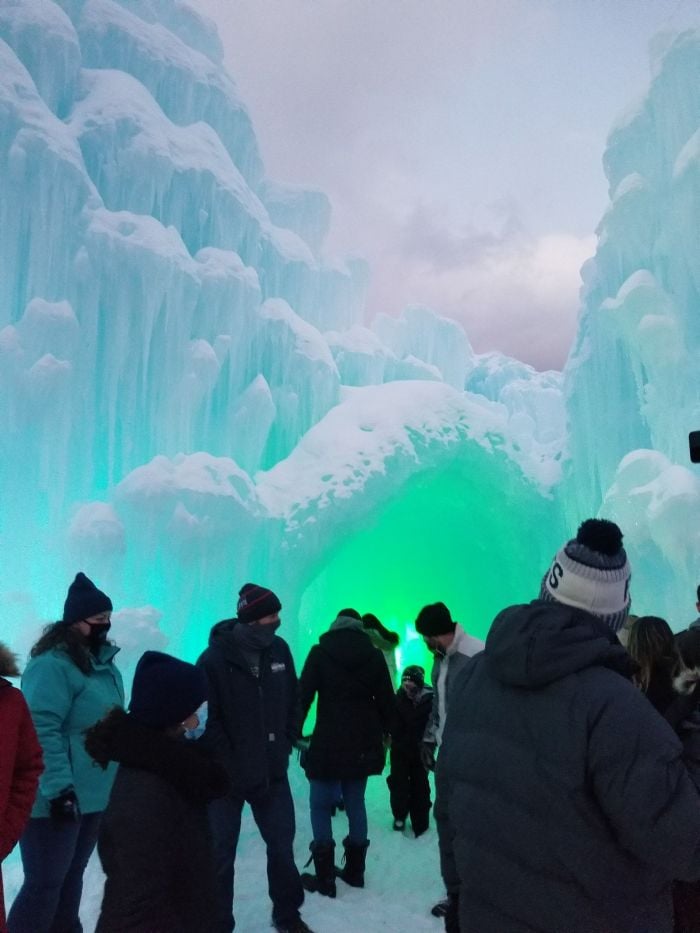 Ice Castles NH New Hampshire